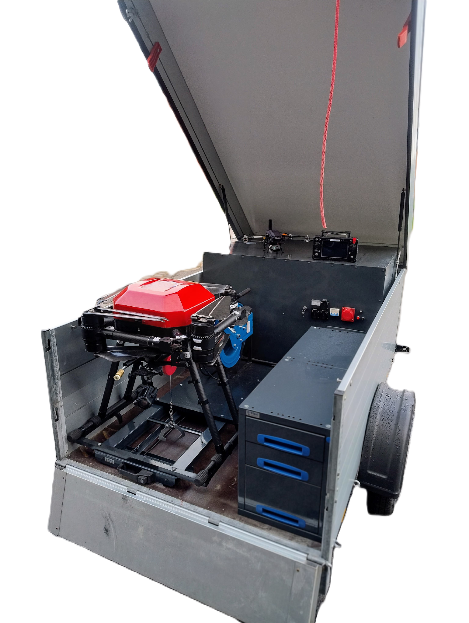 RD Nomad mobile deployment trailer